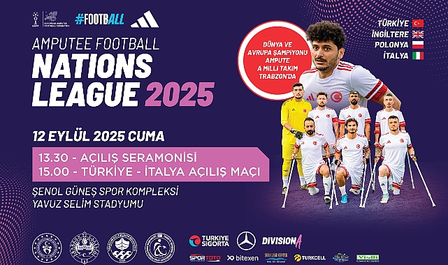 TRABZON’DA AMPUTE ULUSLAR LİGİ ŞAMPİYONASI BAŞLIYOR