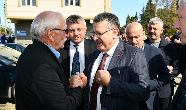 BAŞKAN GENÇ, OF’TA TALEPLERİ DİNLEDİ