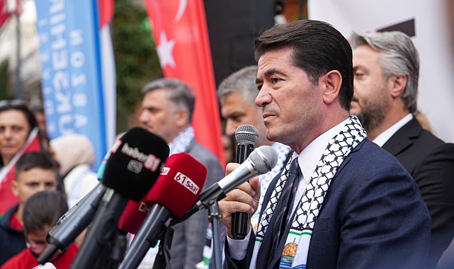 BAŞKAN KAYA’DAN FİLİSTİN’E DESTEK ÇAĞRISI