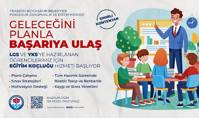 BÜYÜKŞEHİR, BAŞARI YOLCULUĞUNDA ÖĞRENCİLERİN YANINDA 