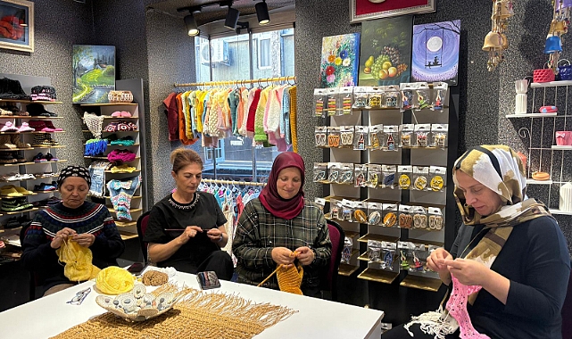 KADIN ÜRETİCİLERDEN BAŞKAN KAYA’YA ‘ÇARŞI’ TEŞEKKÜRÜ