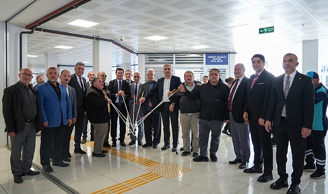 ORTAHİSAR BELEDİYESİ’NDEN GÖRME ENGELLİLER GÜNÜ'NDE ANLAMLI ETKİNLİK GÖRME ENGELLİ 20 BİREYE, BEYAZ BASTON HEDİYE EDİLDİ