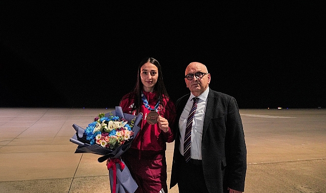 Avrupa Üçüncüsü Sporcumuz Dilara Sak Trabzon’da