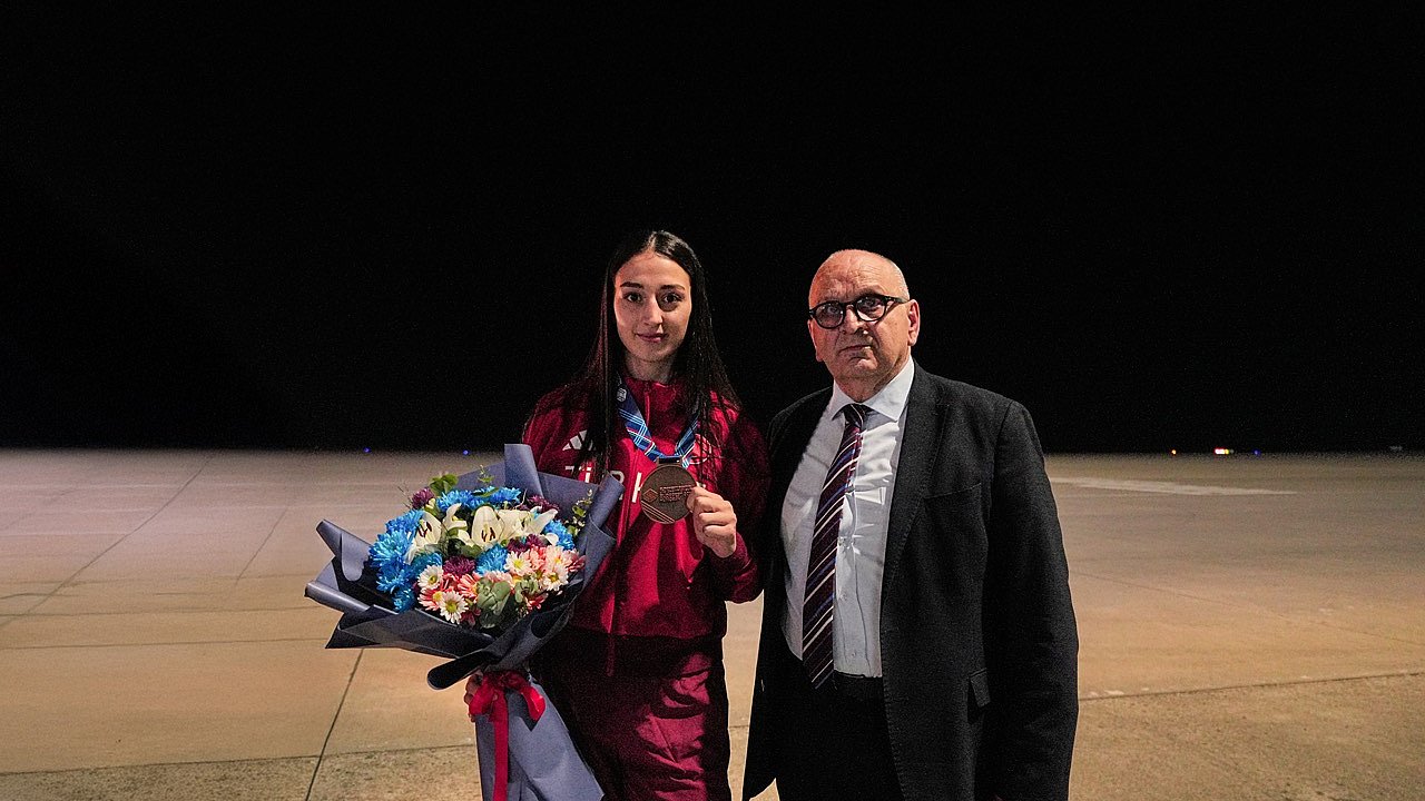 Avrupa Üçüncüsü Sporcumuz Dilara Sak Trabzon’da