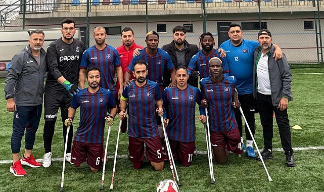 BÜYÜKŞEHİR AMPUTE TAKIMI LİGE GALİBİYETLE BAŞLADI