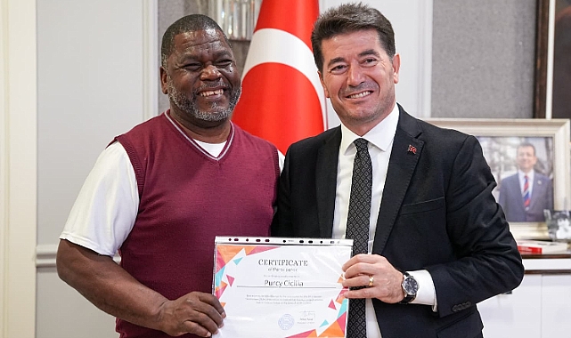 ERASMUS PROJE EKİBİ, BAŞKAN KAYA’YI ZİYARET ETTİ