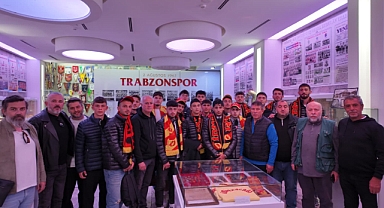 İDMANOCAĞI FUTBOLCULARI TRABZONSPOR MÜZESİNİ ZİYARET ETTİ