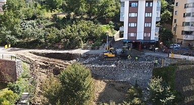 ORTAHİSAR BELEDİYESİ, 20 YILLIK YOL SORUNUNU ÇÖZÜME KAVUŞTURDU