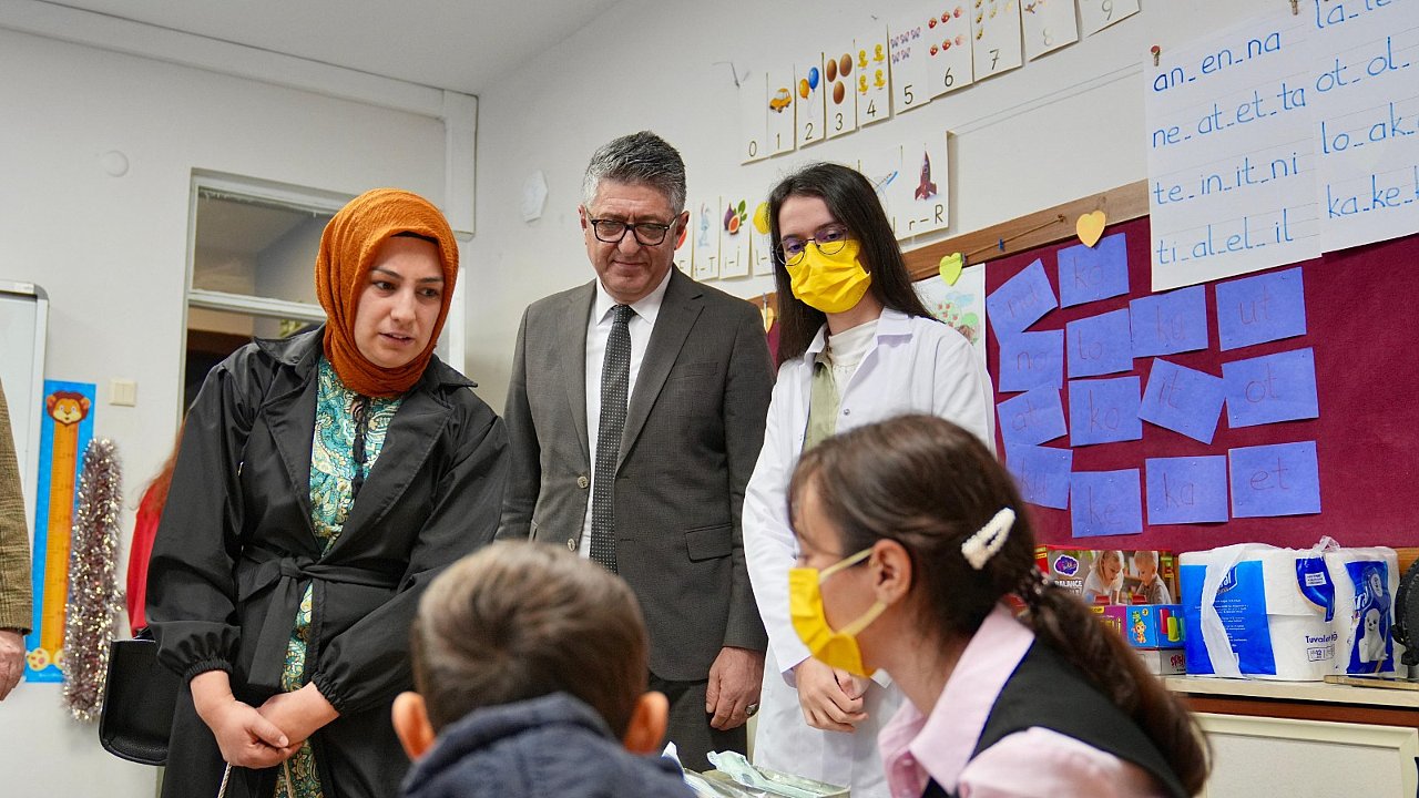 ORTAHİSAR BELEDİYESİ’NDEN ÖĞRENCİLERE AĞIZ VE DİŞ SAĞLIĞI TARAMASI