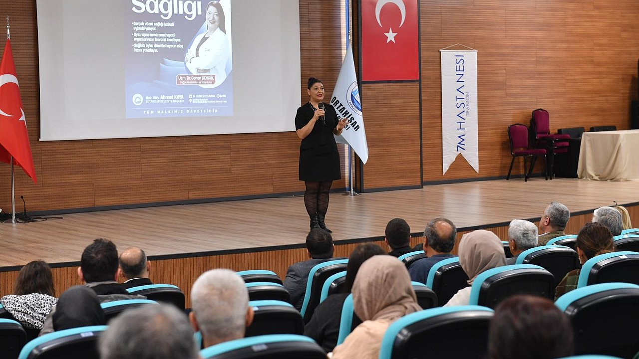 ORTAHİSAR BELEDİYESİ’NDEN PERSONELE ‘UYKU SAĞLIĞI’ EĞİTİMİ