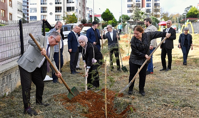 ŞEHİT ÖĞRETMENLERİN ANISI, FİDANLARLA YAŞAYACAK