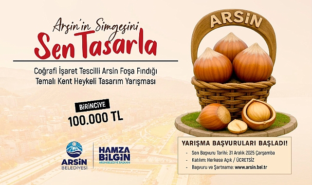 “ARSİN’İN SİMGESİ” İÇİN  SON BAŞVURU 31 ARALIK