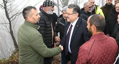 BAŞKAN GENÇ'TEN ÖZDİL HALKININ MÜCADELESİNE DESTEK