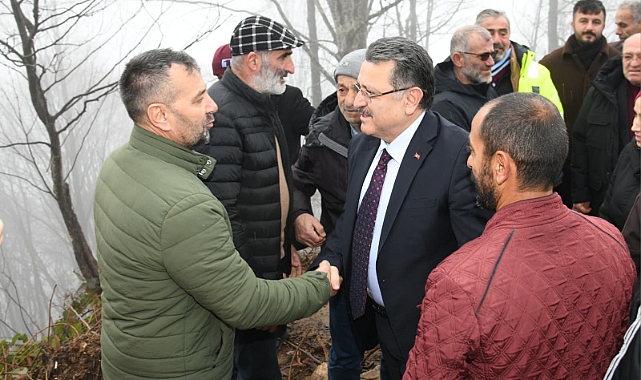 BAŞKAN GENÇ'TEN ÖZDİL HALKININ MÜCADELESİNE DESTEK