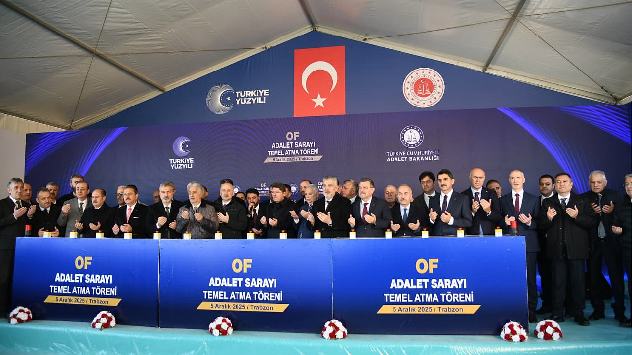 BAŞKAN GENÇ: YENİ ADALET SARAYI OF’A HAYIRLI OLSUN