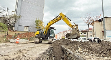 BÜYÜKŞEHİR’İN ALTYAPI HAMLESİ DEVAM EDİYOR