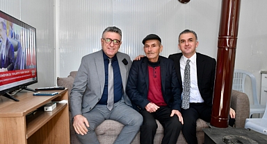 ORTAHİSAR BELEDİYESİ, ABDÜLKADİR AMCAYI YENİ YUVASINA KAVUŞTURDU