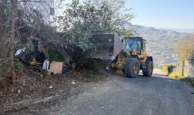 ORTAHİSAR’DA 3 ÇÖP EV BOŞALTILDI, TONLARCA ATIK ÇIKARILDI