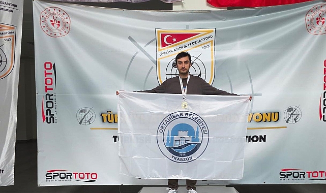 Trabzonlu milli atıcı Buğra Selimzade Türkiye şampiyonu oldu!