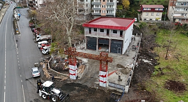 ARAKLI VE ÇARŞIBAŞI İTFAİYE BİNALARI TAMAMLANDI