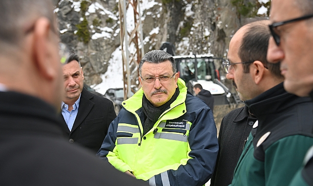 BAŞKAN GENÇ VE DSİ GENEL MÜDÜRÜ BALTA’DAN KARAKAYA BARAJI İNCELEMESİ