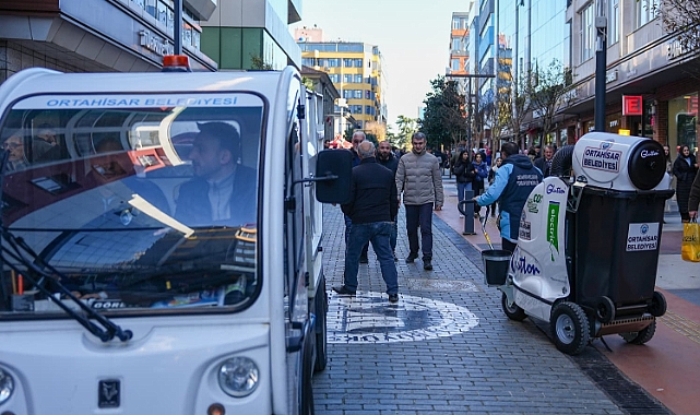 BAŞKAN KAYA: “ORTAHİSAR’IN SOKAKLARI ARTIK DAHA TEMİZ OLACAK”