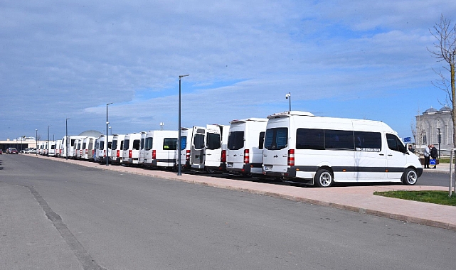 DOLMUŞLAR YENİ YERLERİNE TAŞINIYOR