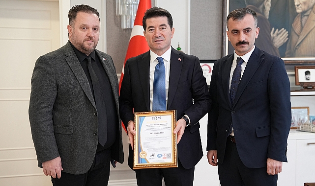 ORTAHİSAR BELEDİYESİ SERTİFİKALARINA BİR YENİSİNİ DAHA EKLEDİ 