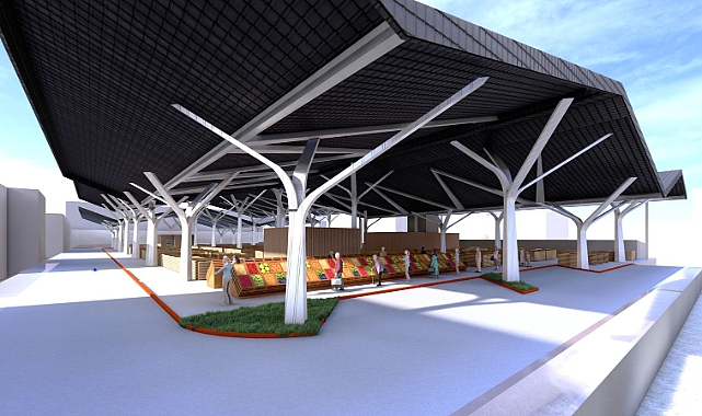 SÜRMENE’YE MODERN PAZAR YERİ VE KAPALI OTOPARK GELİYOR