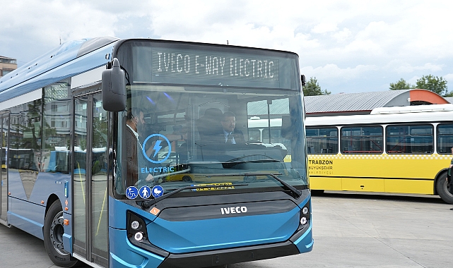 TRABZON'A 28 ELEKTRİKLİ OTOBÜS GELİYOR