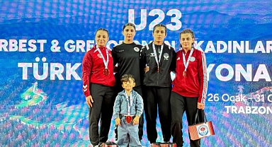 TRABZON’DAN GÜREŞTE ÇİFTE ŞAMPİYONLUK