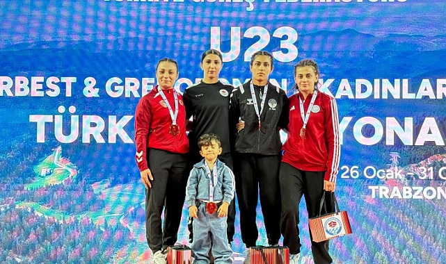 TRABZON’DAN GÜREŞTE ÇİFTE ŞAMPİYONLUK