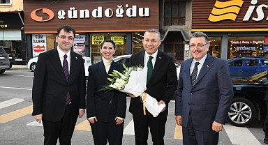 TRABZON VALİSİ ŞAHİN’DEN BÜYÜKŞEHİR’E ZİYARET