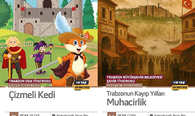 TRABZON YENİ YILI KÜLTÜR VE SANAT ETKİNLİKLERİYLE KARŞILIYOR