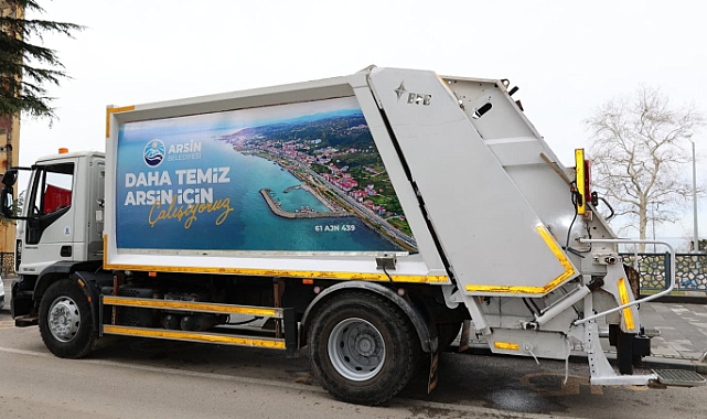 ARSİN’DE TEMİZLİK İŞLERİ’NE TAKVİYELER DEVAM EDİYOR