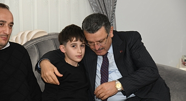 BAŞKAN GENÇ'TEN ARSİN’E HEM HİZMET HEM GÖNÜL ZİYARETİ