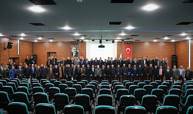 BAŞKAN KAYA MUHTARLAR TOPLANTISINDA BİRLİK VE BERABERLİK MESAJI VERDİ