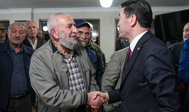 BAŞKAN KAYA, ÖZKAYMAKLI’DA VATANDAŞLARLA BİR ARAYA GELDİ 