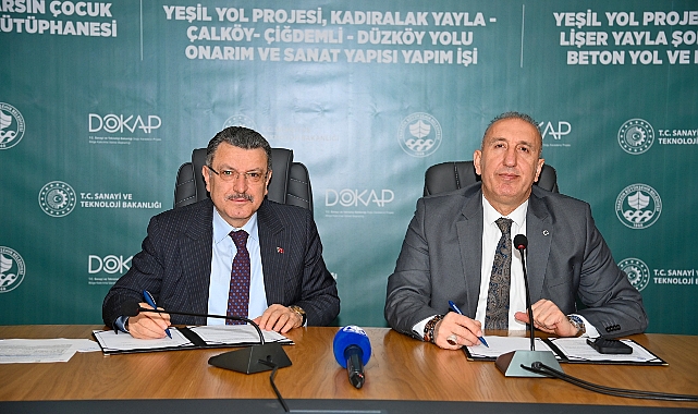 BÜYÜKŞEHİR’İN PROJELERİNE DOKAP’TAN 86,3 MİLYON TL’LİK DESTEK