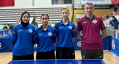 BÜYÜKŞEHİR KADIN MASA TENİSİNDE LİDER