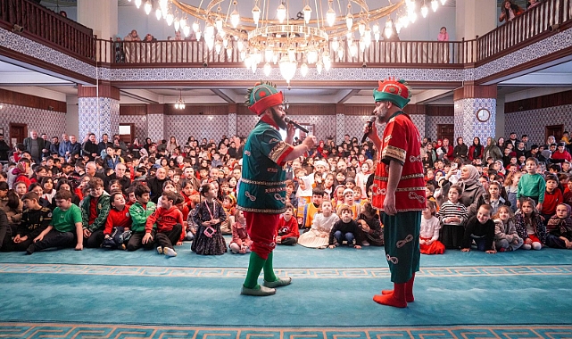 TRABZON’DA CAMİLER ÇOCUKLARLA ŞENLENDİ 