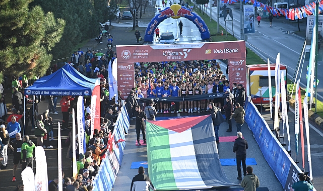 TRABZON'DA COŞKULU MARATON