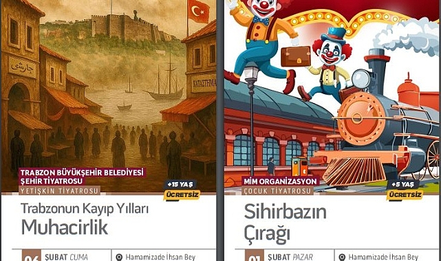 TRABZON’DA ŞUBAT AYI KÜLTÜR VE SANATLA RENKLENECEK