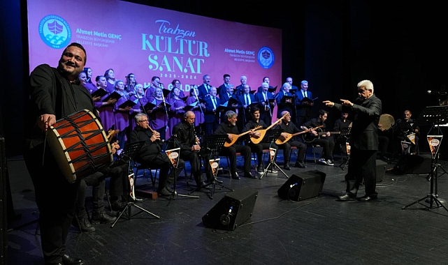 TRABZON’DA TÜRK HALK MÜZİĞİ RÜZGARI ESTİ