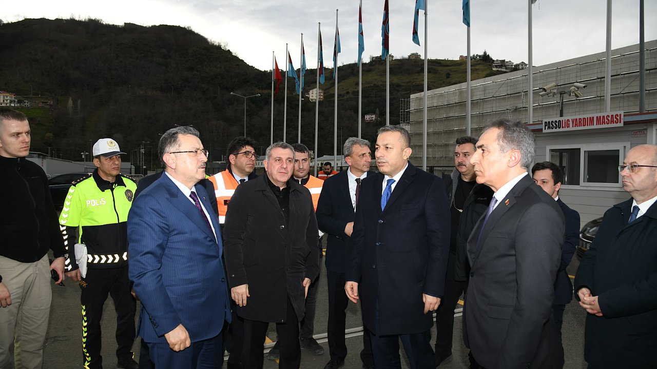 TRABZONSPOR - FENERBAHÇE MAÇI ÖNCESİ YENİ YOL DÜZENLEMESİ