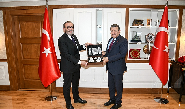 ÜNAL’DAN TRABZON BÜYÜKŞEHİR BELEDİYESİ’NE ZİYARET