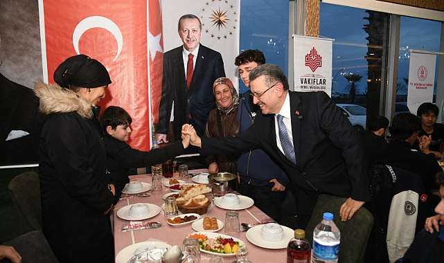 BAŞKAN GENÇ: “YETİMLERİN DERTLERİYLE DERTLENMEK BİZİM GÖREVİMİZDİR”