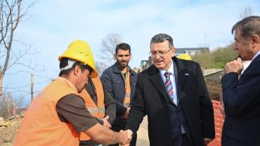 AKÇAABAT’TA İÇME SUYU ALTYAPISI GÜÇLENİYOR