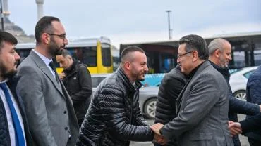 BAŞKAN GENÇ, TULAŞ PERSONELİYLE BAYRAMLAŞTI