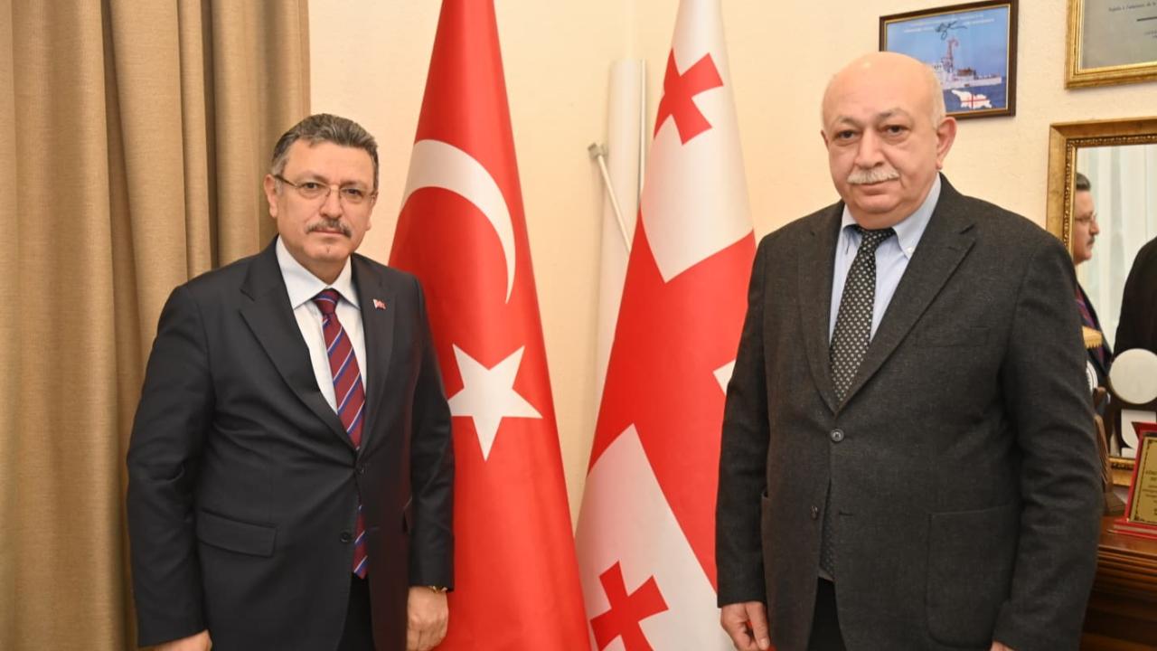 BAŞKAN GENÇ’TEN GÜRCİSTAN BAŞKONSOLOSLUĞU'NA TAZİYE ZİYARETİ